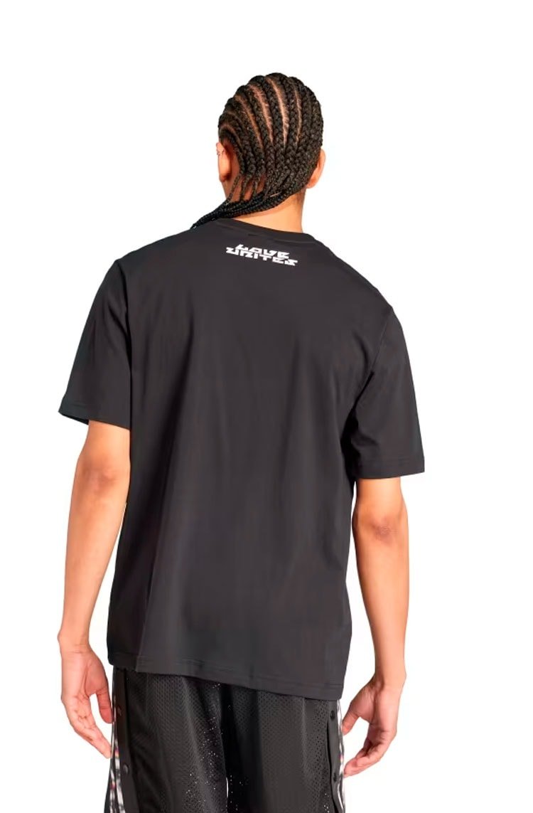 Camiseta Adidas Estampada Pride Preto - NewSkull