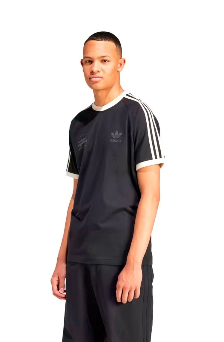 Camiseta Adidas Estampada Sport Cali Preto - NewSkull