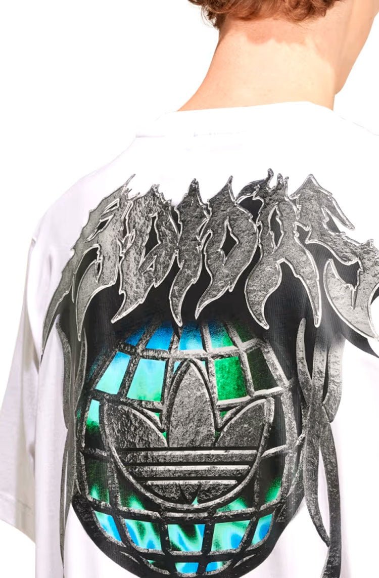Camiseta Adidas Flames Concert Branco - NewSkull