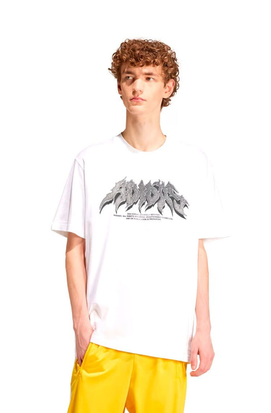 Camiseta Adidas Flames Concert Branco - NewSkull