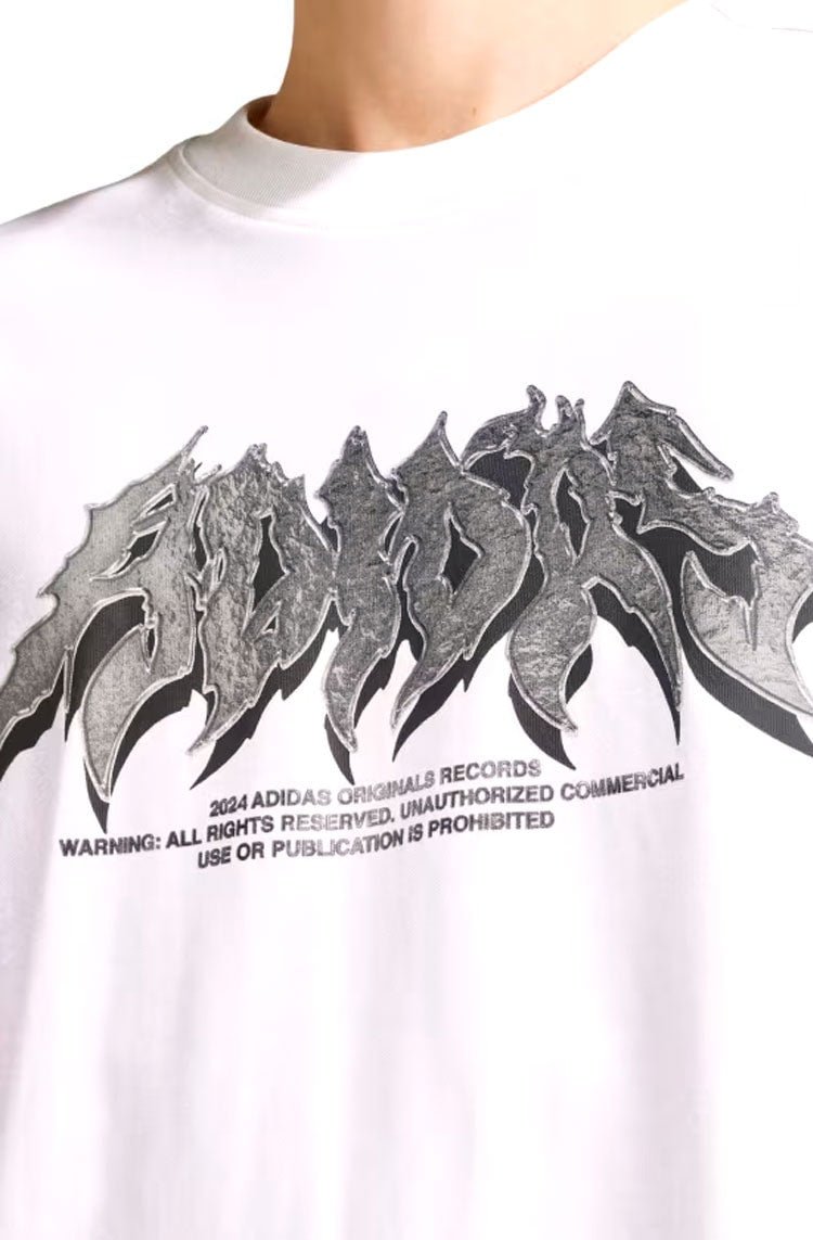Camiseta Adidas Flames Concert Branco - NewSkull