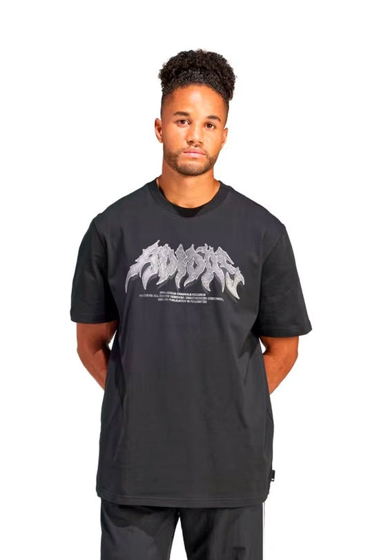Camiseta Adidas Flames Concert Preto - NewSkull