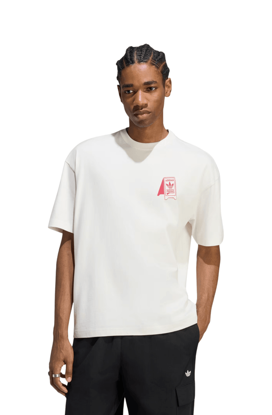 Camiseta Adidas Food Cart Off-White - NewSkull