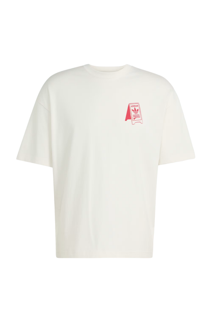 Camiseta Adidas Food Cart Off-White - NewSkull