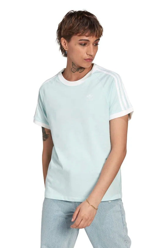 Camiseta Adidas Graphic Azul Claro/Branco - NewSkull