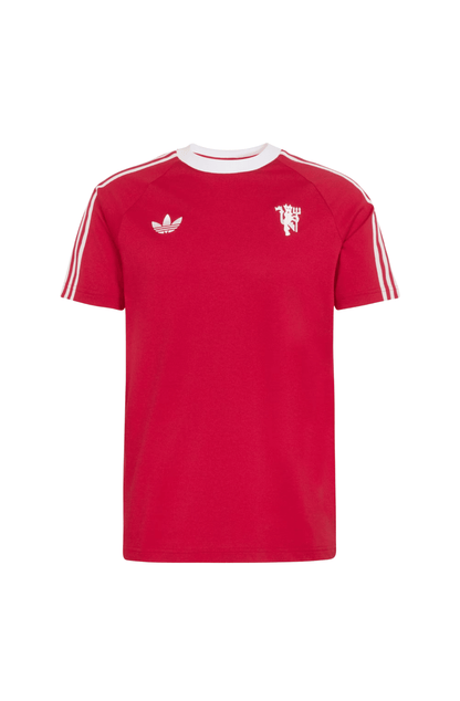 Camiseta Adidas Manchester United Football Club Originals Vermelho - NewSkull