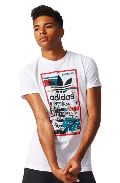 Camiseta Adidas Monthly Branca - NewSkull