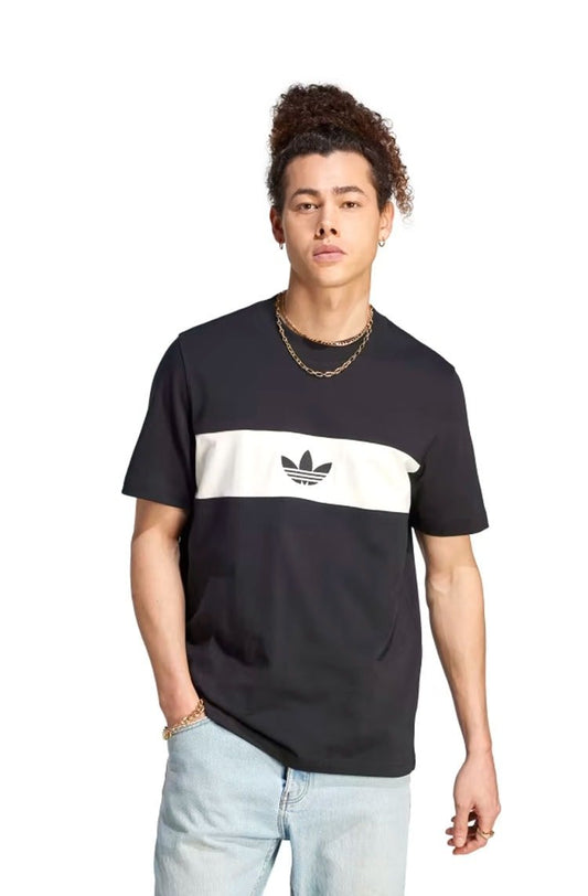 Camiseta Adidas NY Cutline Preto/Branco - NewSkull