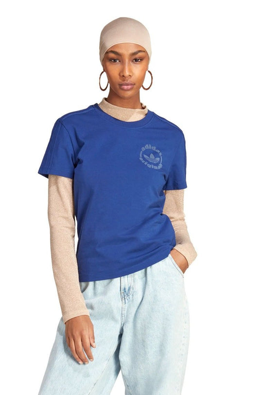Camiseta Adidas Originals Graphic Azul - NewSkull