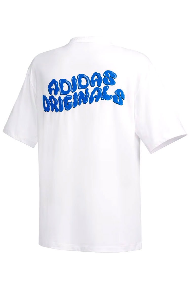 Camiseta Adidas Oversized Graphic Branco - NewSkull