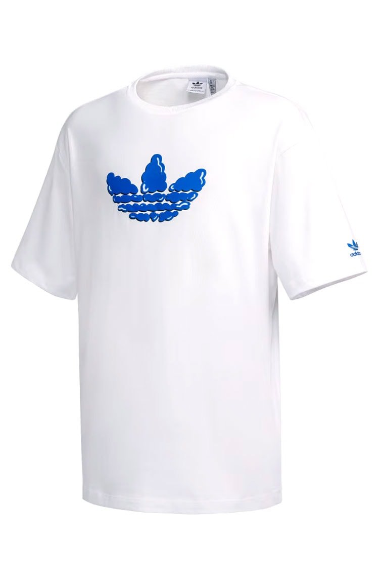 Camiseta Adidas Oversized Graphic Branco - NewSkull