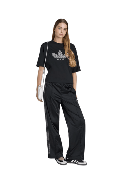Camiseta Adidas Pearl Trefoil Preto - NewSkull