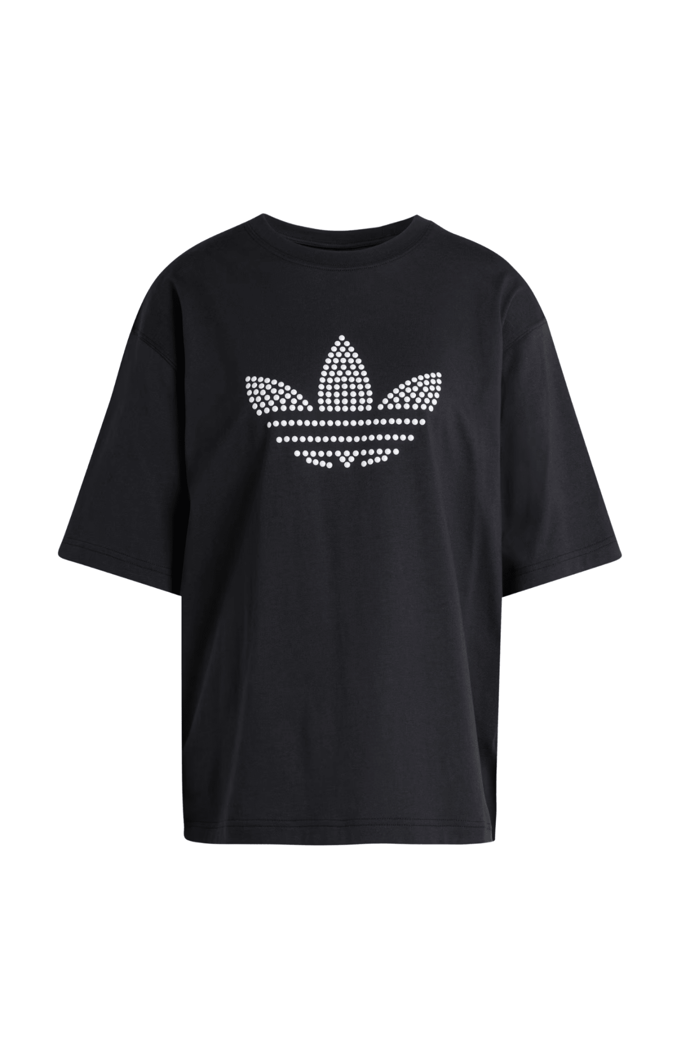 Camiseta Adidas Pearl Trefoil Preto - NewSkull