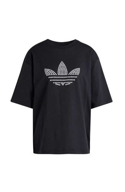 Camiseta Adidas Pearl Trefoil Preto - NewSkull
