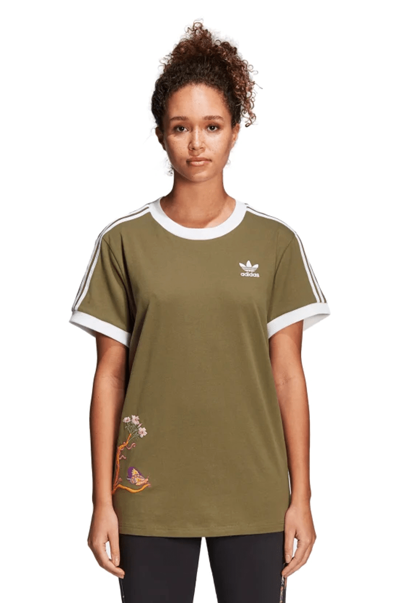 CAMISETA ADIDAS POISONOUS GARDEN FEMININA VERDE - NewSkull