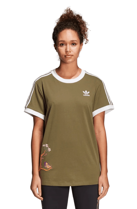 CAMISETA ADIDAS POISONOUS GARDEN FEMININA VERDE - NewSkull