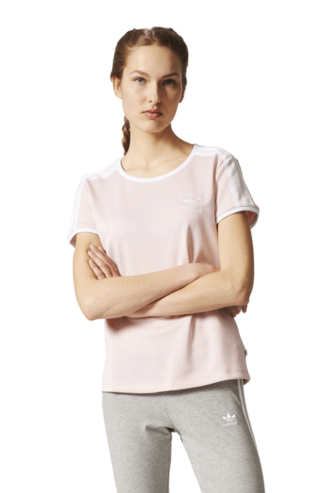 Camiseta Adidas Sandra 1977 Rosa - NewSkull