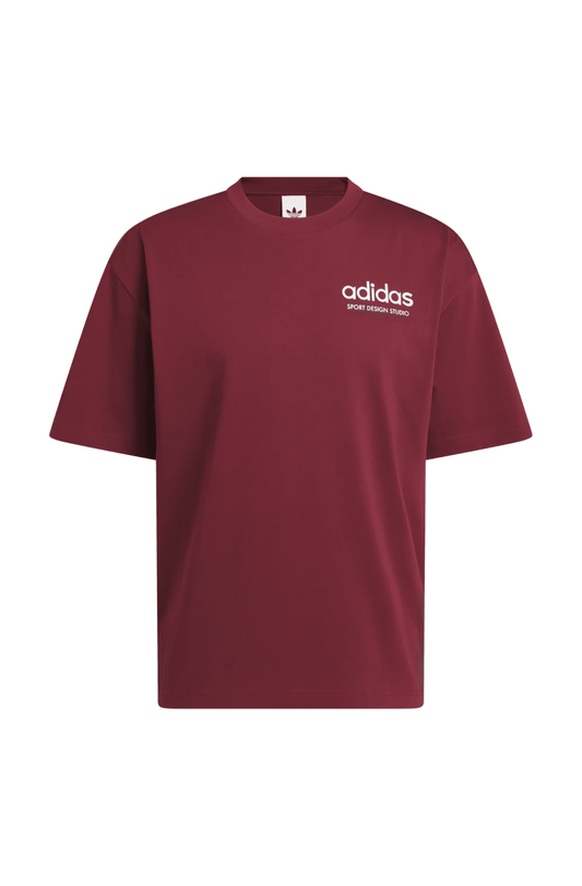 Camiseta Adidas Sport Design GFX Bordo - NewSkull