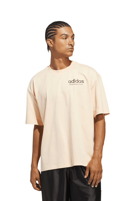 Camiseta Adidas Sport Design GFX Laranja Claro - NewSkull