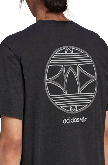 Camiseta Adidas Sprt Pocket Preto/Cinza - NewSkull