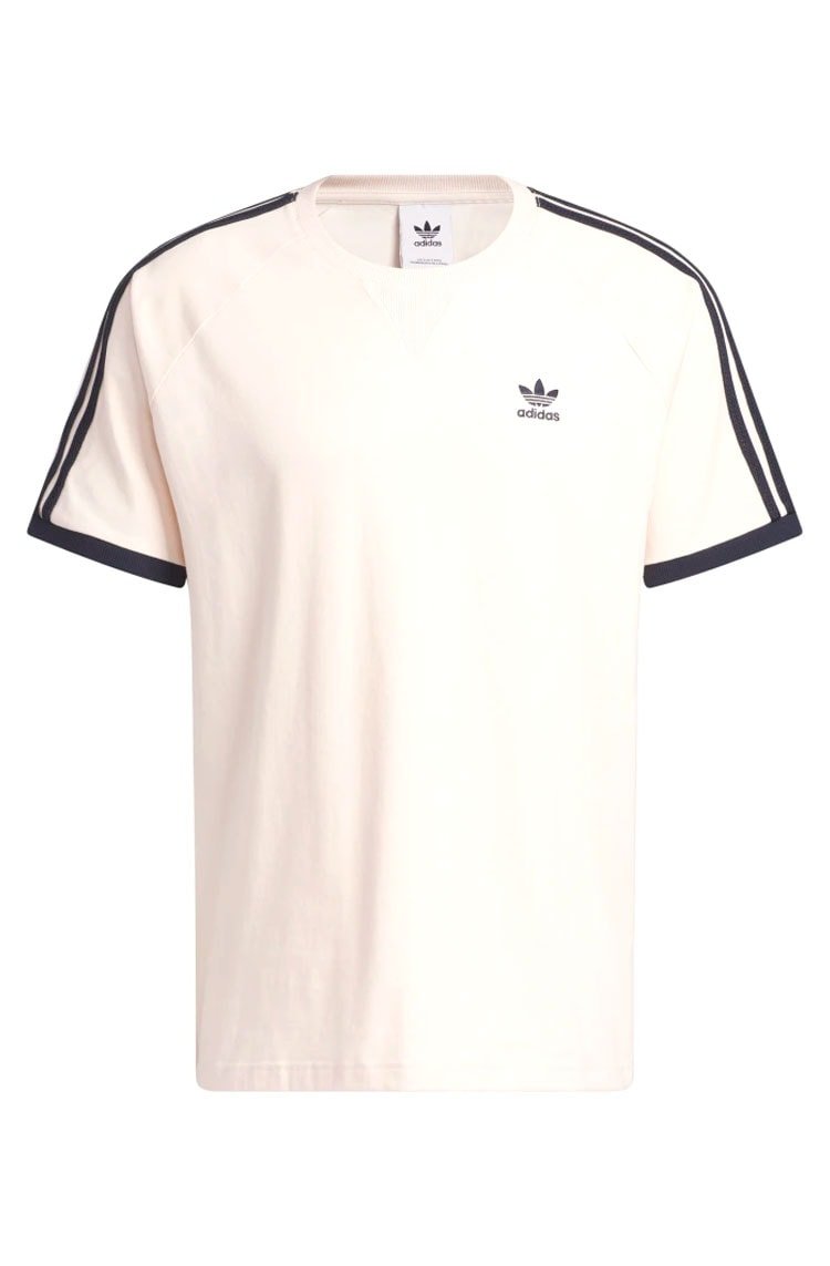 Camiseta Adidas SST 3 - Stripes Rosa/Azul Marinho - NewSkull