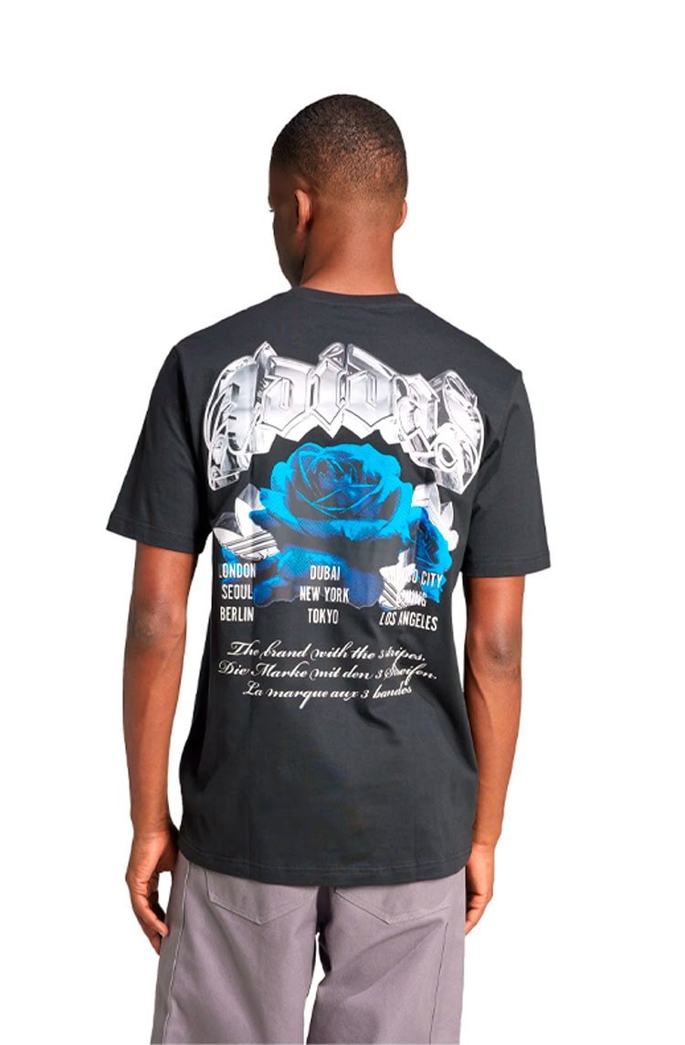 Camiseta Adidas Training Supply Fashion 3 Preto - NewSkull