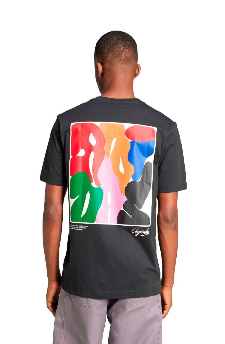 Camiseta Adidas Training Supply Fashion Arty Preto - NewSkull