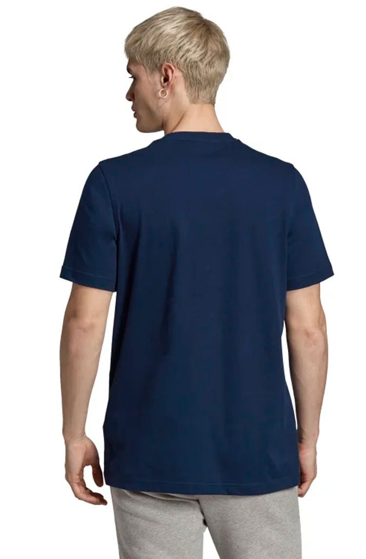 Camiseta ADIDAS Trefoil Azul/Branca - NewSkull