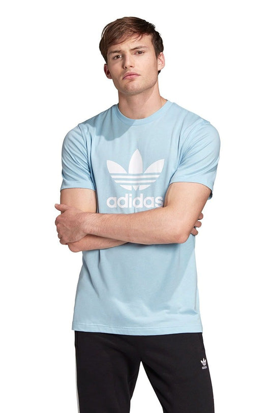 Camiseta Adidas Trefoil Azul/Ceu - NewSkull