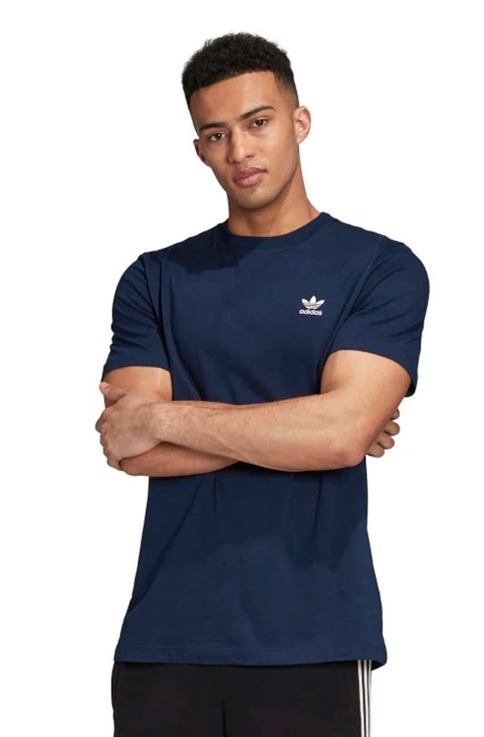 Camiseta Adidas Trefoil Essentials Azul/Marinho - NewSkull