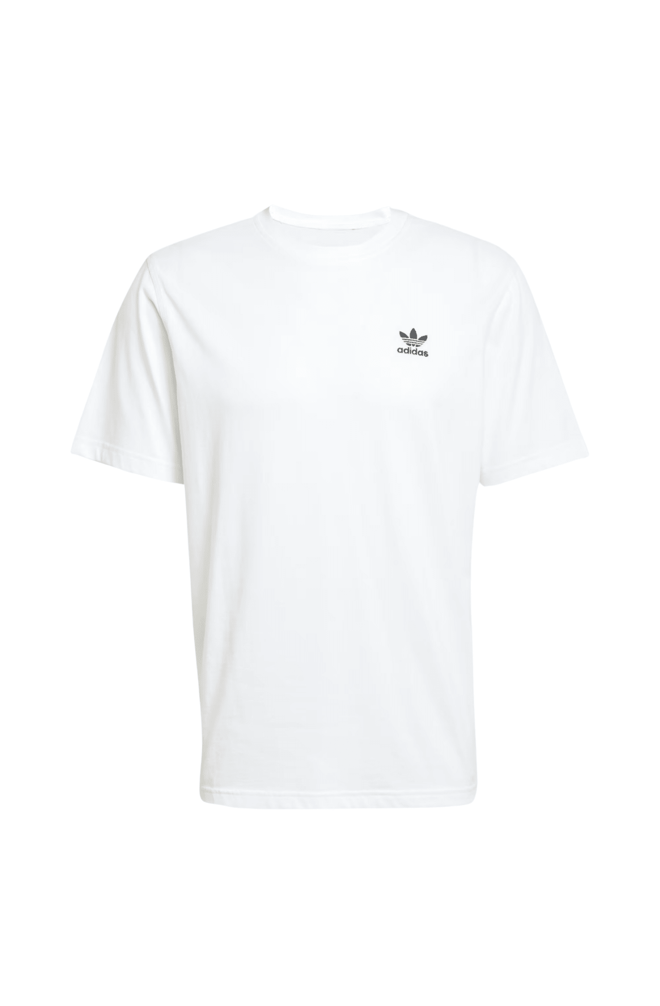 Camiseta Adidas Trefoil Essentials Branco/Preto - NewSkull