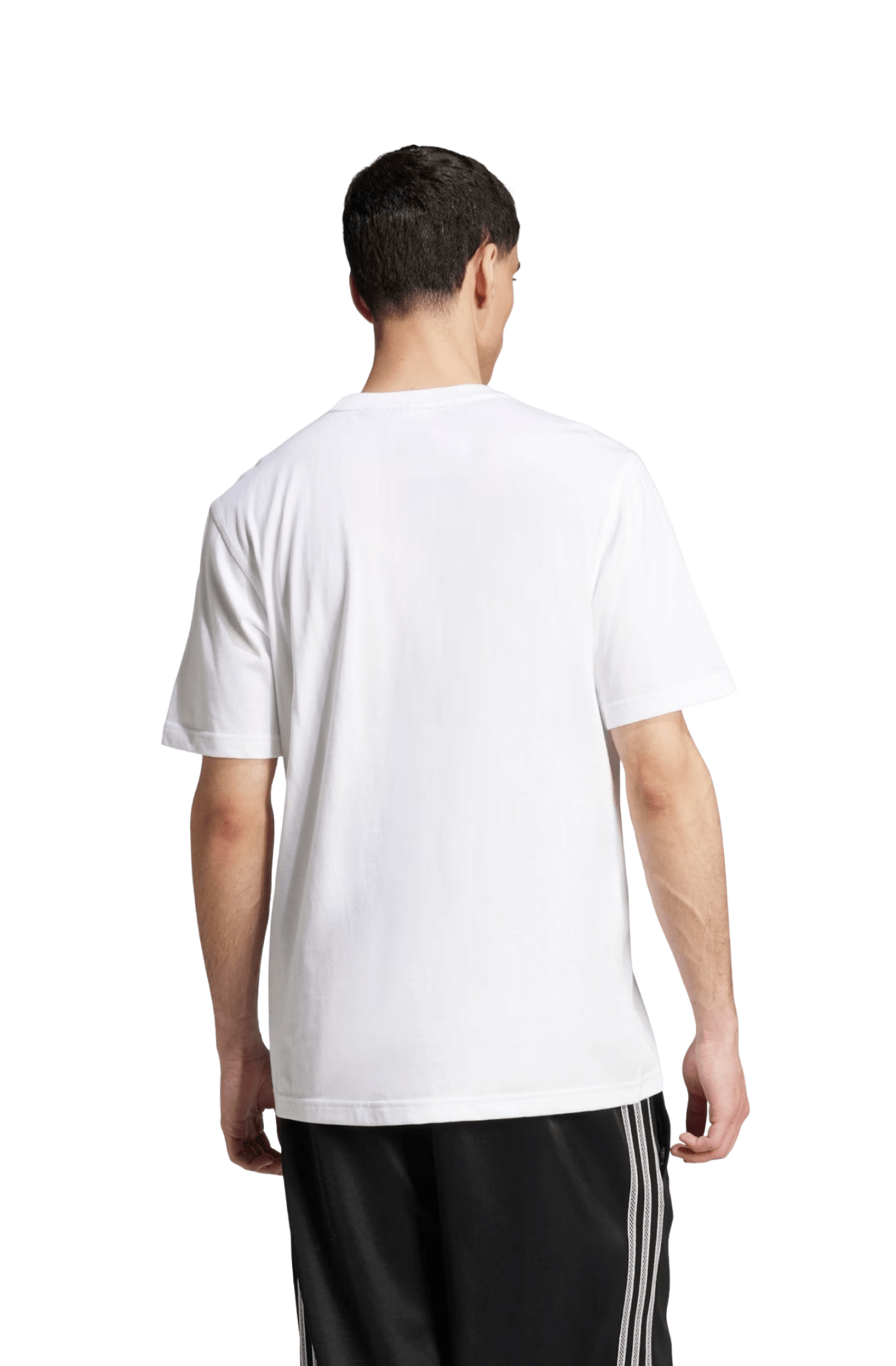 Camiseta Adidas Trefoil Essentials Branco/Preto - NewSkull