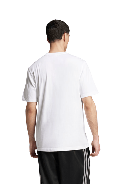 Camiseta Adidas Trefoil Essentials Branco/Preto - NewSkull