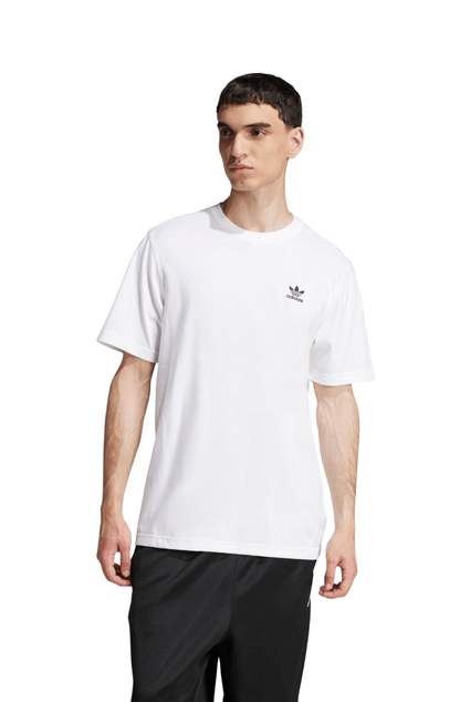 Camiseta Adidas Trefoil Essentials Branco/Preto - NewSkull