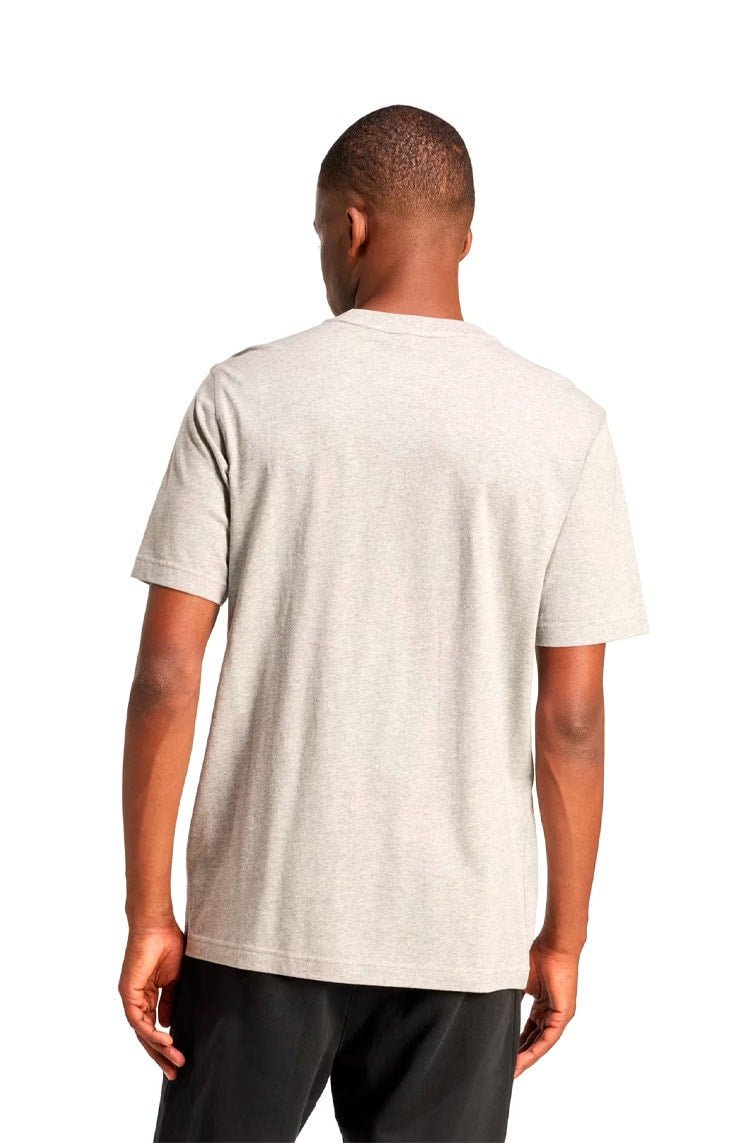 Camiseta Adidas Trefoil Essentials Cinza/Preto - NewSkull