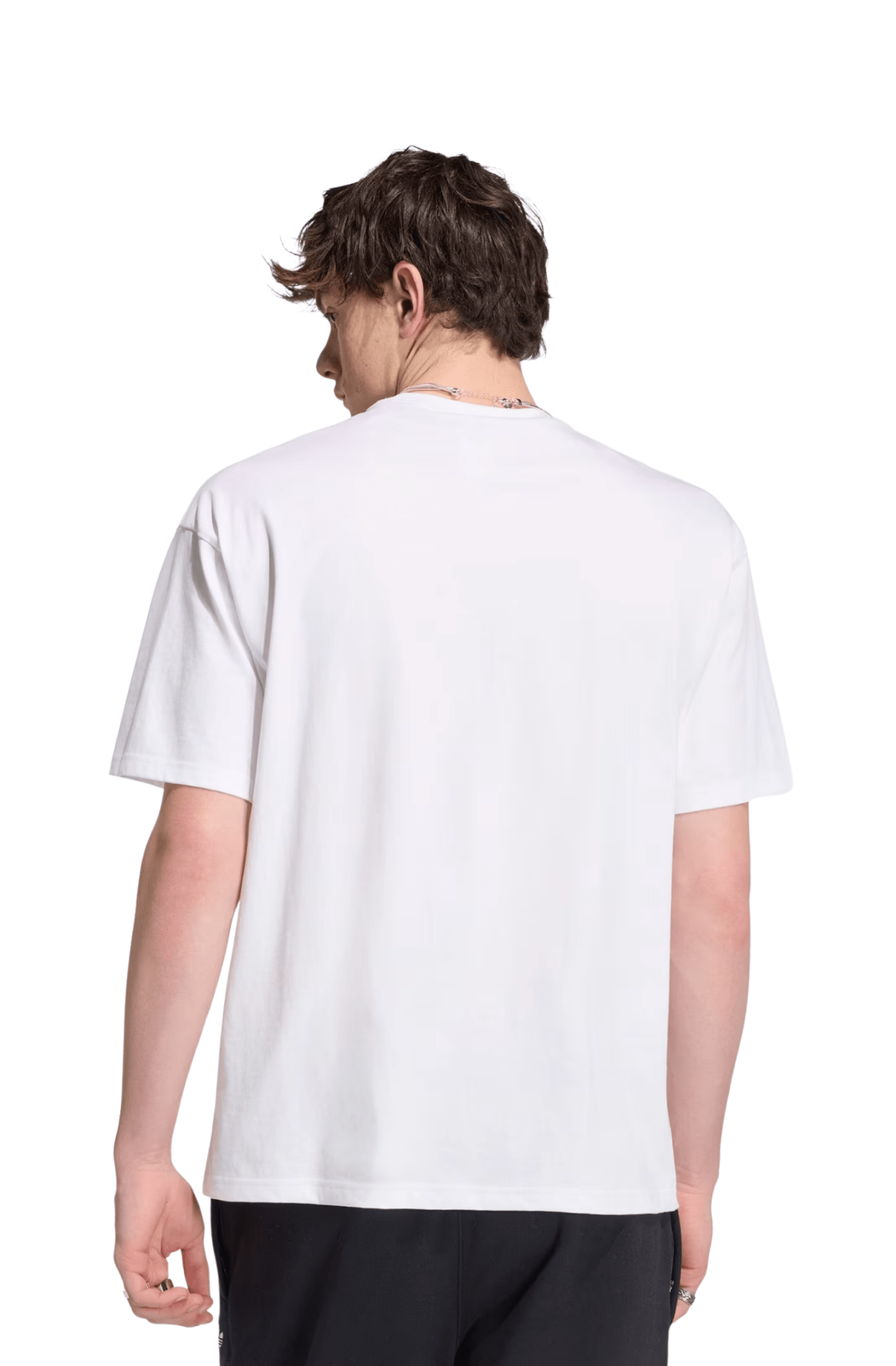 Camiseta Adidas Trefoil Essentials Loose Branco - NewSkull