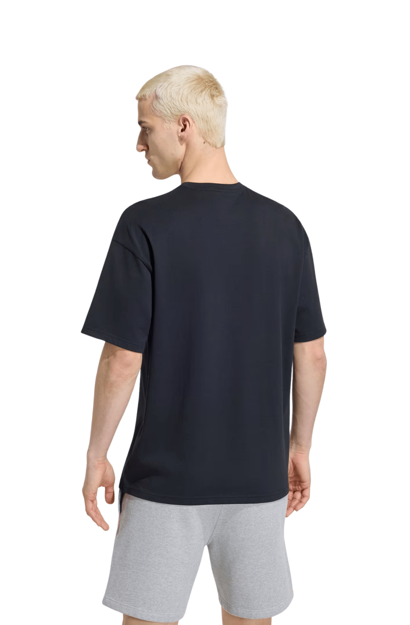 Camiseta Adidas Trefoil Essentials Loose Preto - NewSkull