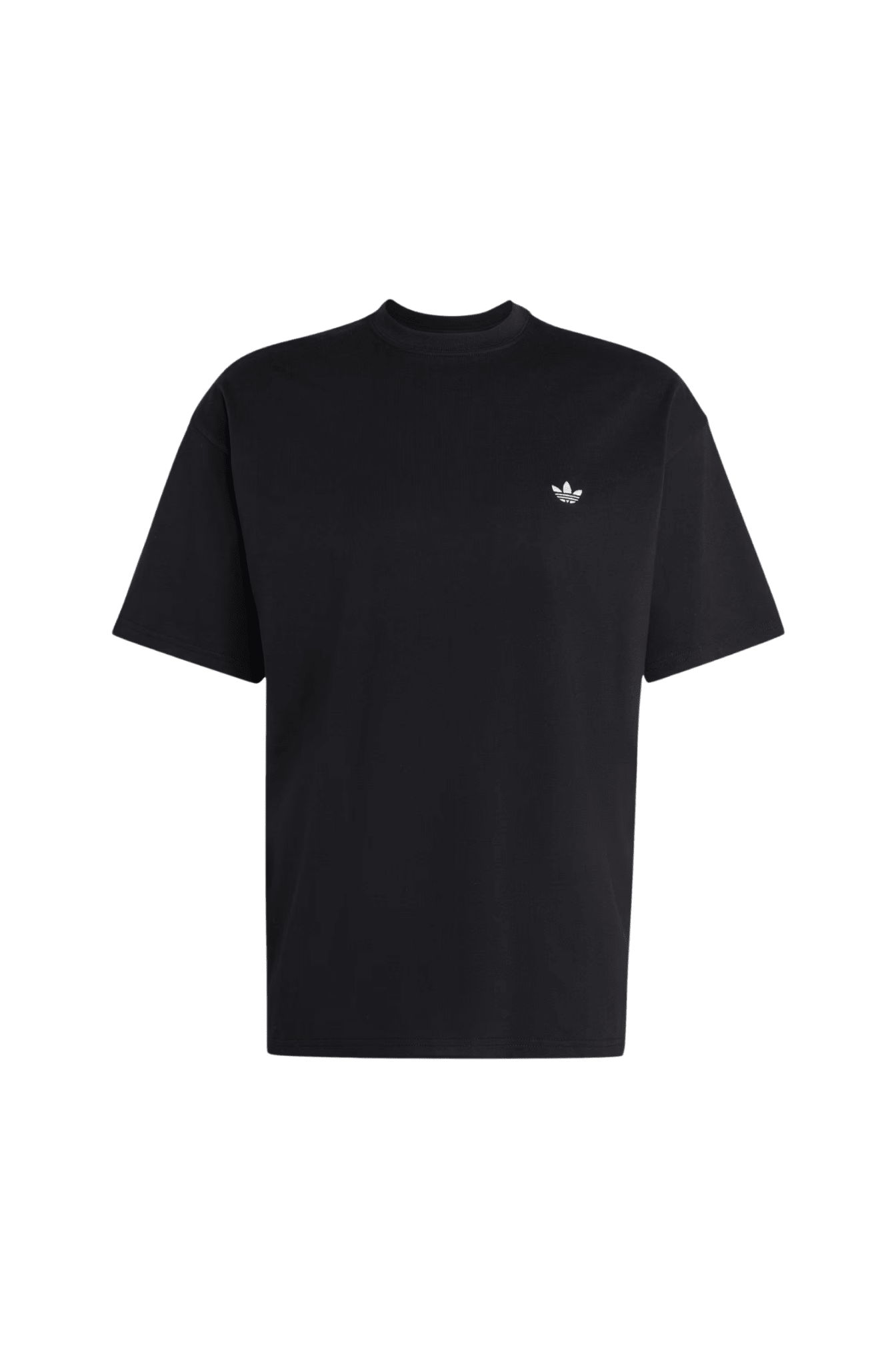 Camiseta Adidas Trefoil Essentials Loose Preto - NewSkull