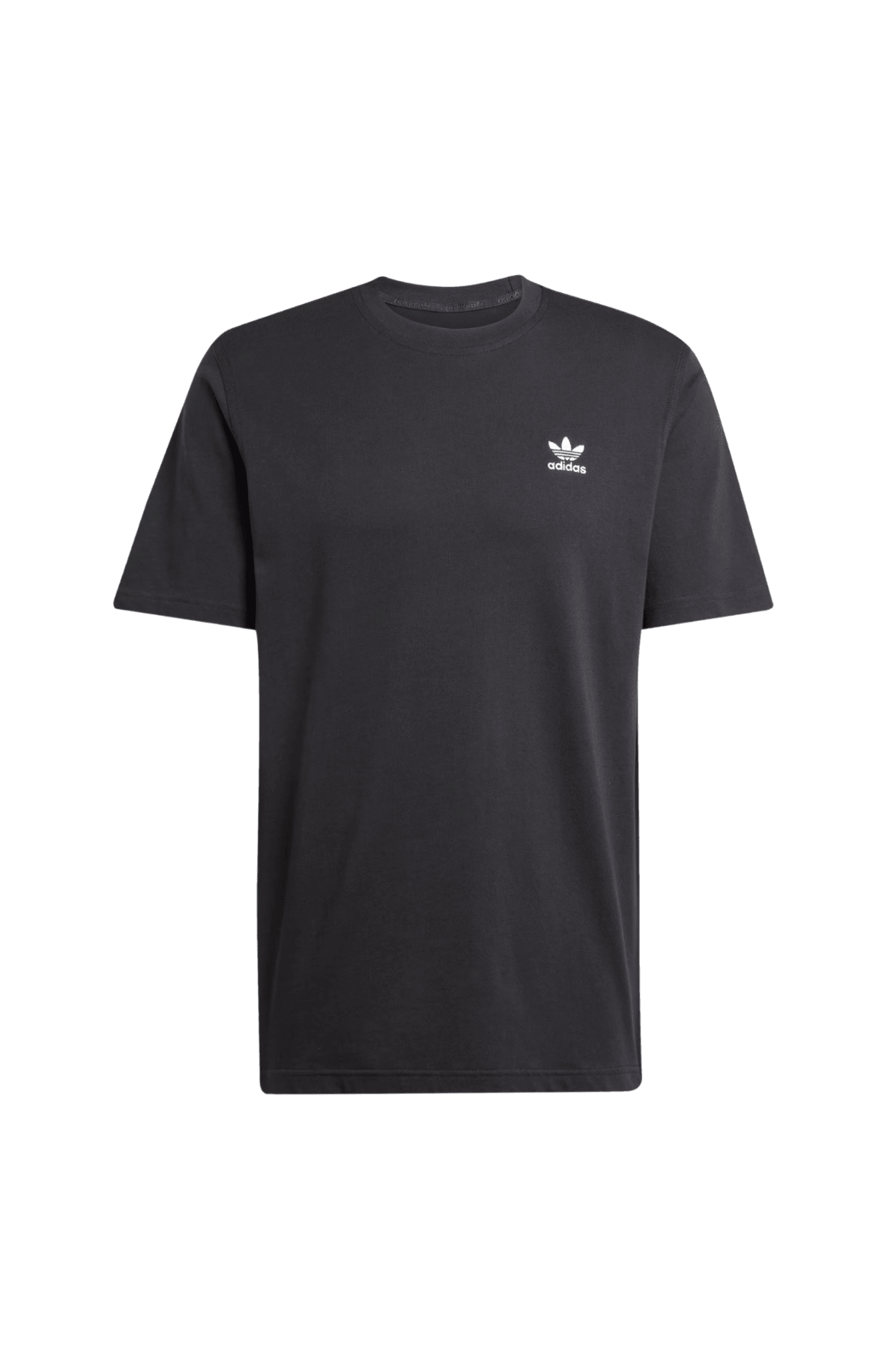 Camiseta Adidas Trefoil Essentials Preto/Branco - NewSkull