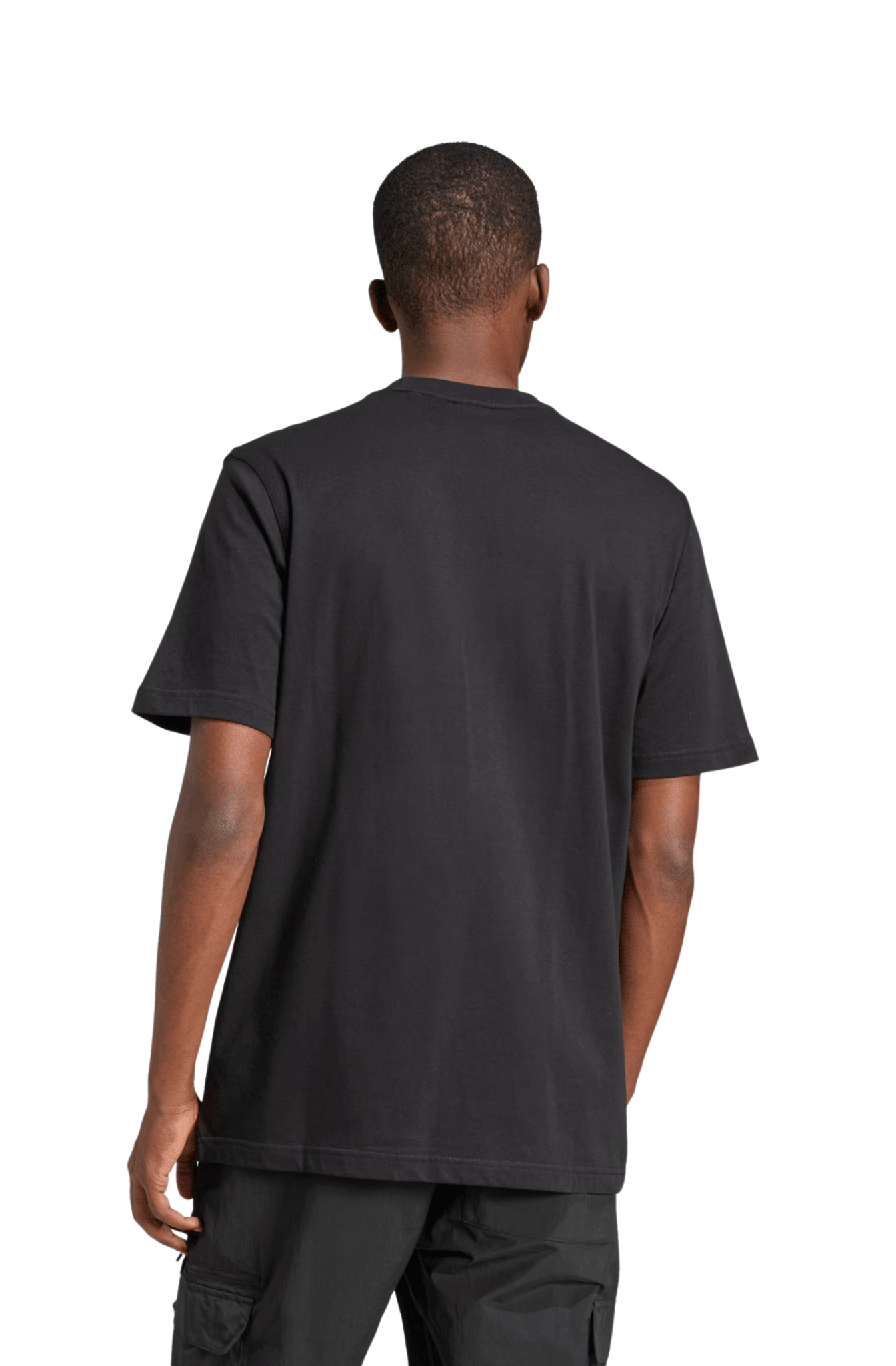 Camiseta Adidas Trefoil Essentials Preto/Branco - NewSkull