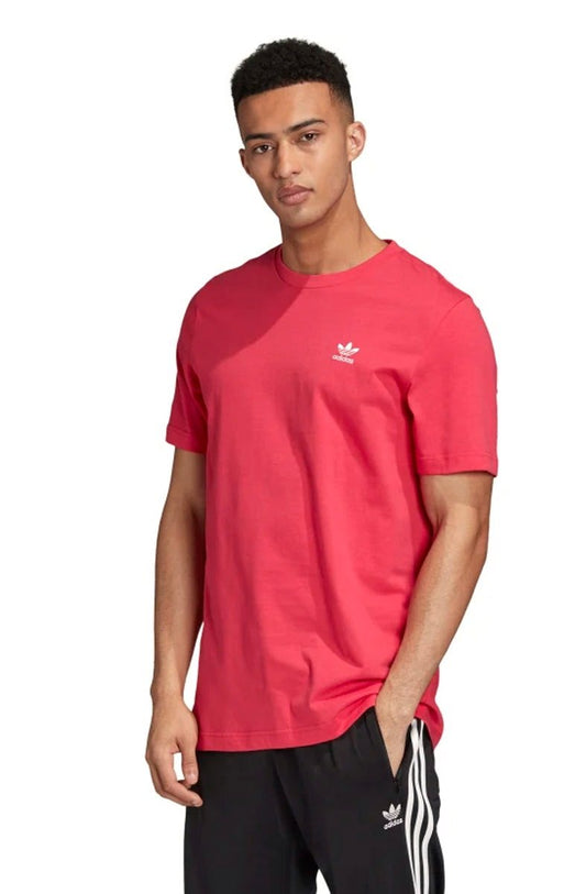 Camiseta ADIDAS Trefoil Essentials Rosa - NewSkull