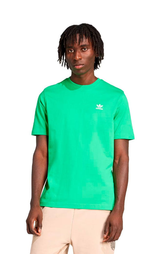 Camiseta Adidas Trefoil Essentials Verde/Branco - NewSkull