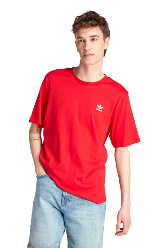 Camiseta Adidas Trefoil Essentials Vermelho - NewSkull