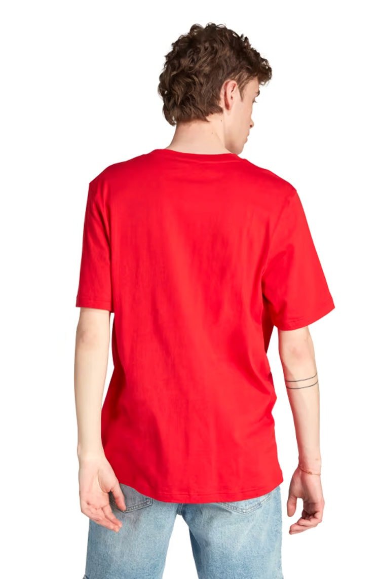 Camiseta Adidas Trefoil Essentials Vermelho - NewSkull