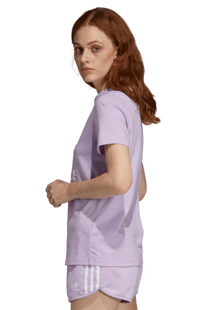 CAMISETA ADIDAS TREFOIL FEMININA ROXA - NewSkull