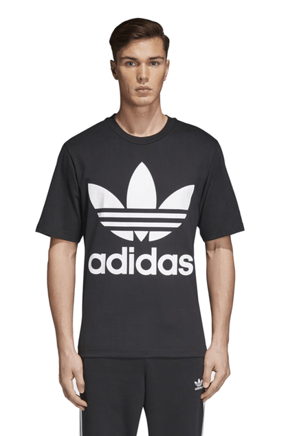Camiseta Adidas Trefoil Oversized Preto - NewSkull
