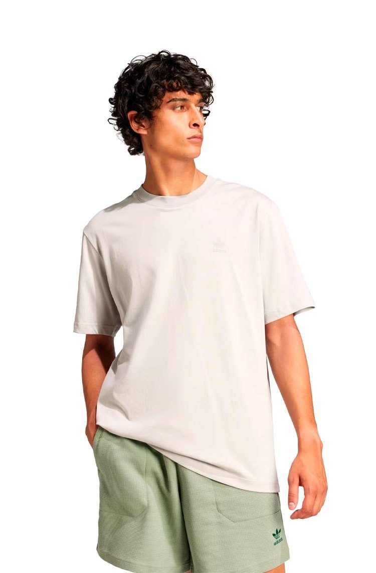 Camiseta Adidas Trefoil Series Cinza - NewSkull