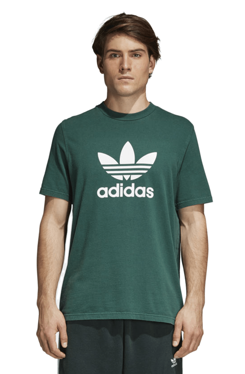 Camiseta Adidas Trefoil Verde - NewSkull