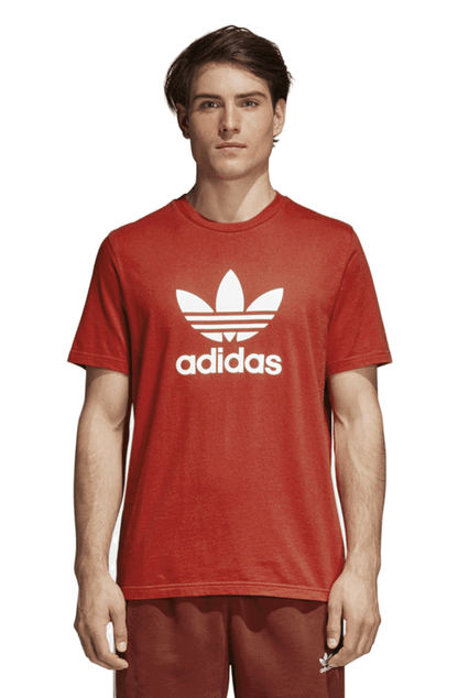 Camiseta Adidas Trefoil Vermelho - NewSkull