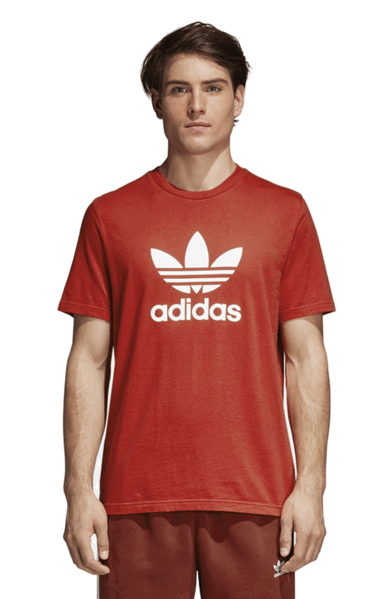 Camiseta Adidas Trefoil Vermelho - NewSkull